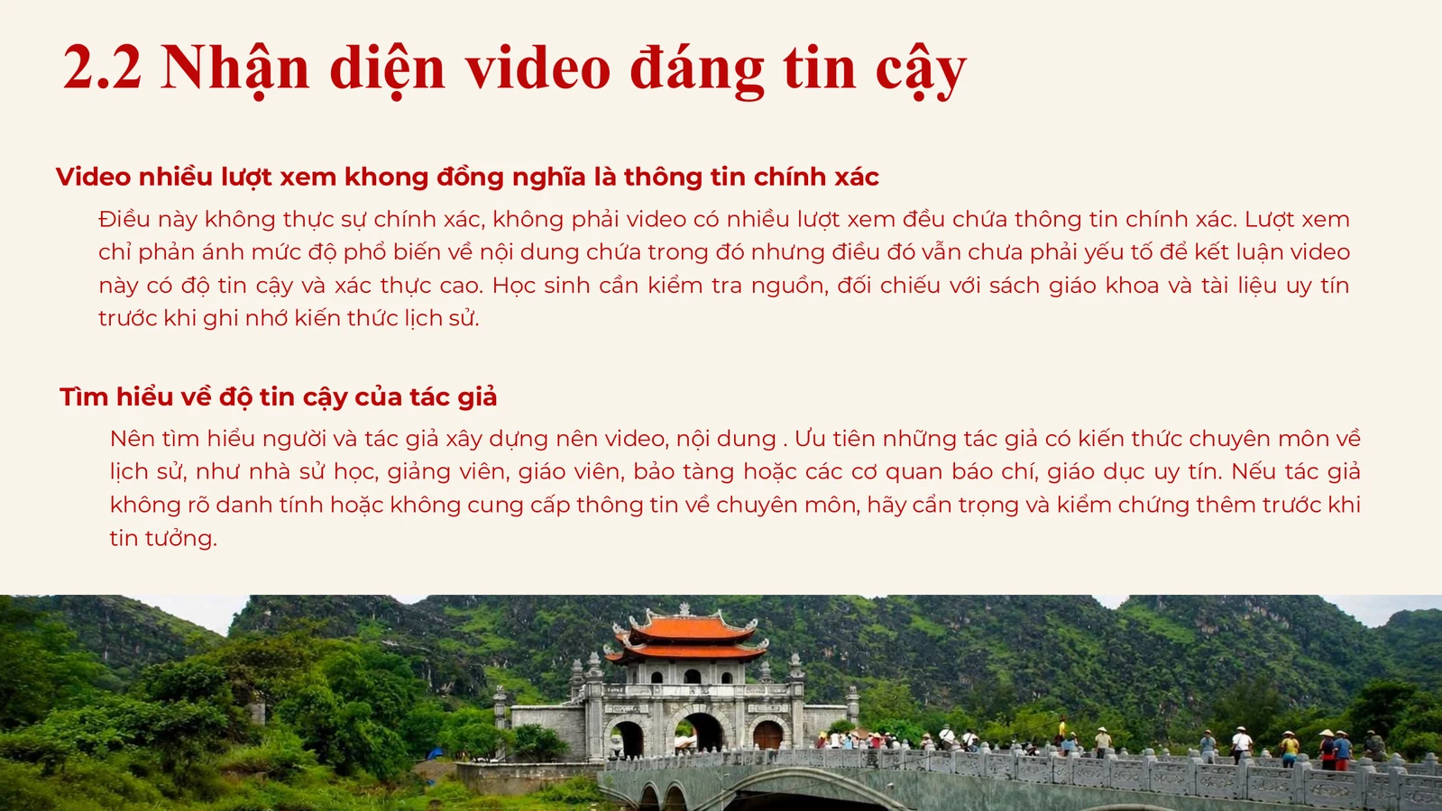 Lượt xem không đồng nghĩa với chính xác và cách kiểm tra tác giả